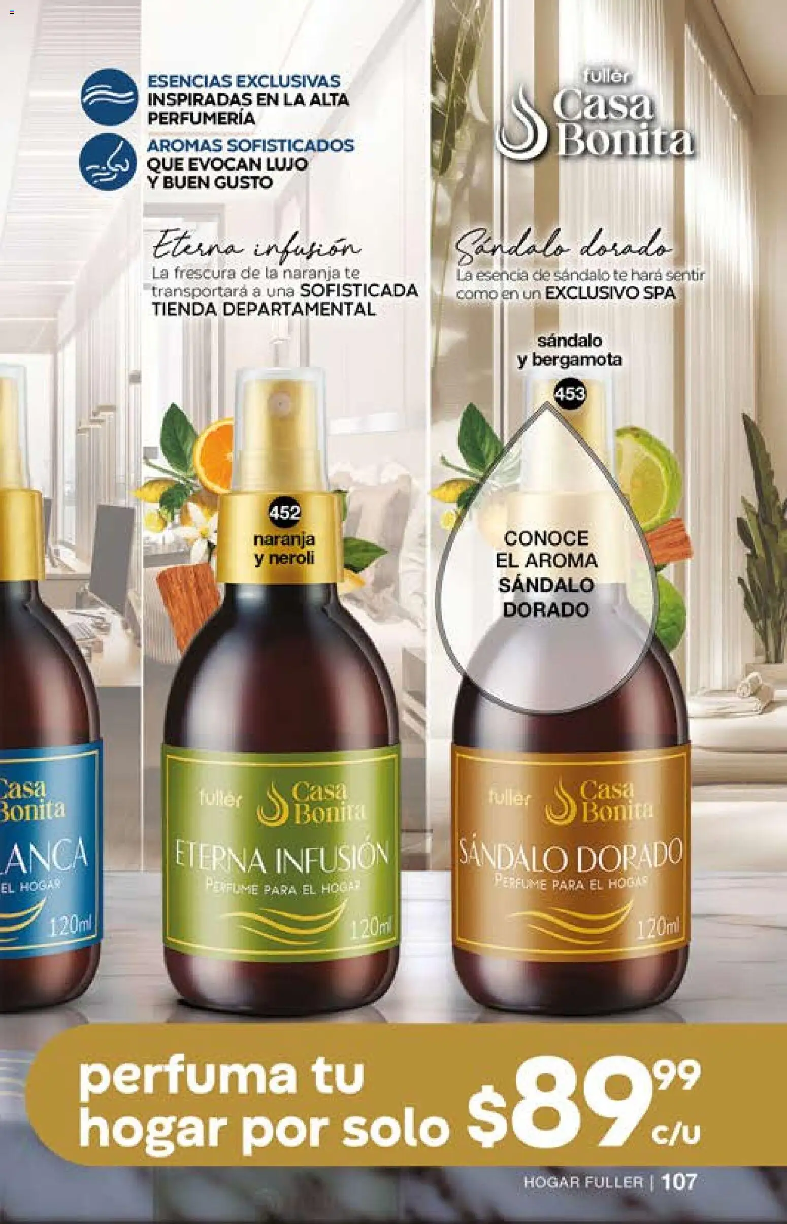 Nuevas ofertas de Fuller válidas en toda la República Mexicana desde el 29.04.2026. ¡Encuentra las mejores ofertas en Fuller campaña 2 2026! | Página: 107 | Productos: Esencias, Té, Perfume