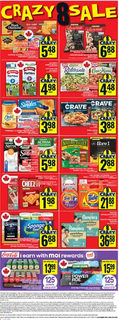 Preview of Food Basics weekly flyer - Kanata from shop Food Basics valid from 16.04.2026 | Page: 3 | Products: Cream, Potatoes, Milk, Pizza