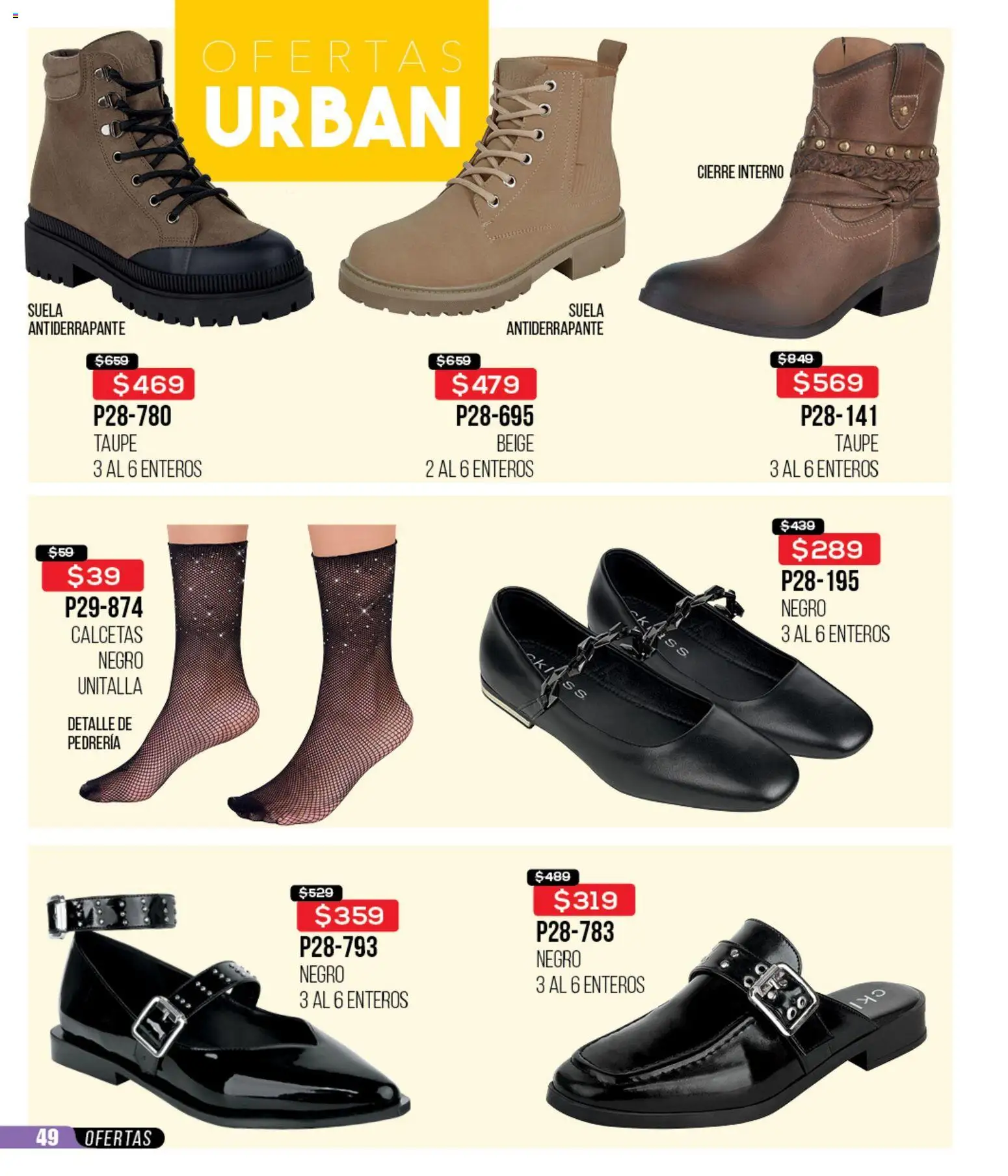 Nuevas ofertas de Cklass válidas en toda la República Mexicana desde el 12.01.2026. ¡Encuentra las mejores ofertas en Cklass catálogo Mega Ofertas Ropa! | Página: 213 | Productos: Calcetas