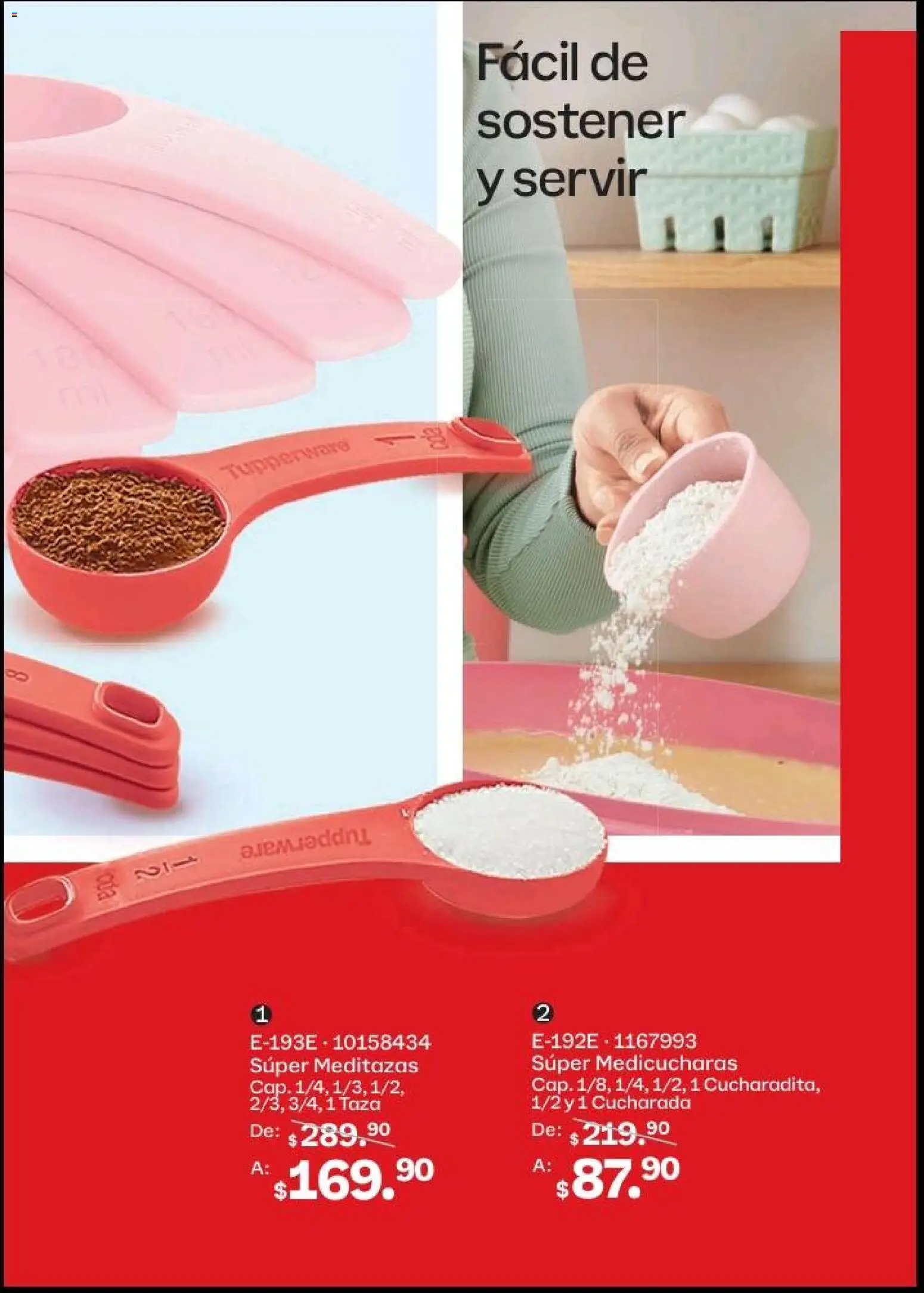 Nuevas ofertas de Tupperware válidas en toda la República Mexicana desde el 20.04.2026. ¡Encuentra las mejores ofertas en Tupperware catálogo! | Página: 67 | Productos: Taza