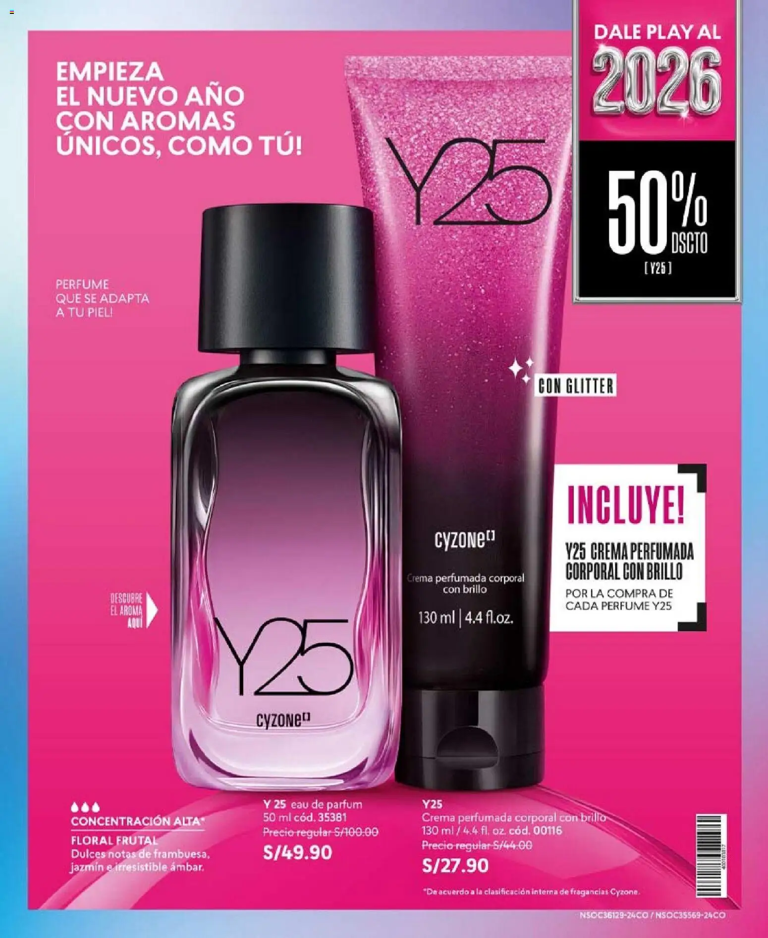 Catálogo CyZone válido desde 18.12.2025 | Página: 100 | Productos: Crema, Perfume