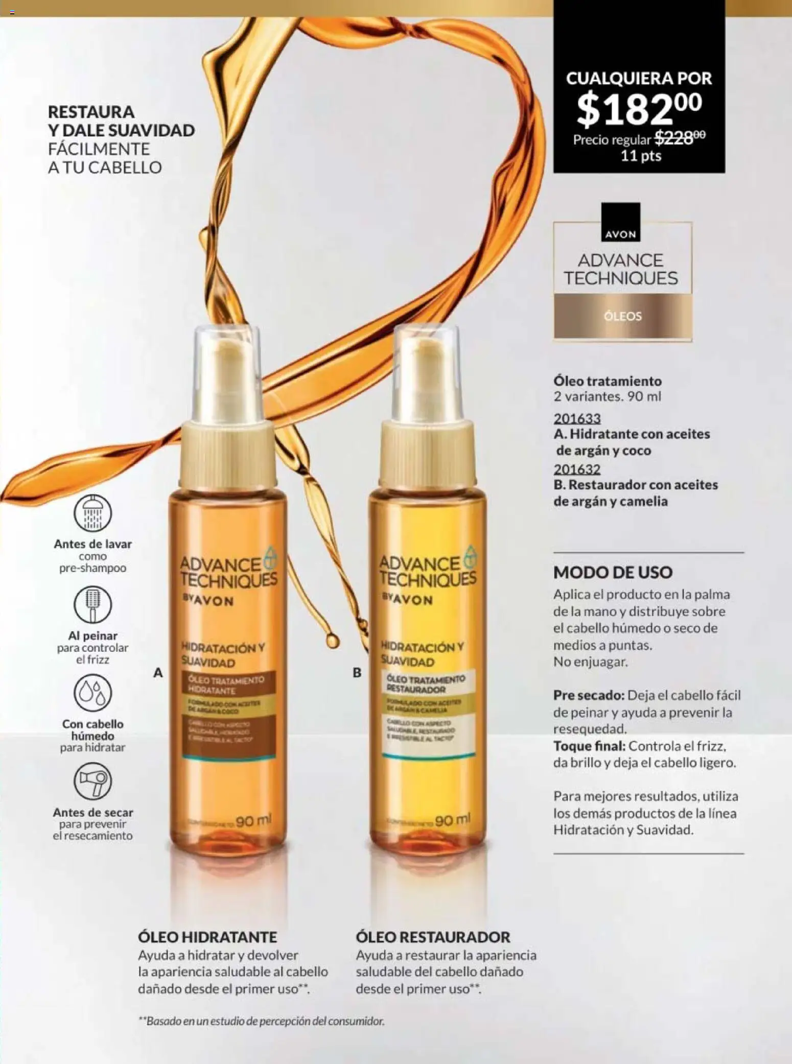 Nuevas ofertas de AVON válidas en toda la República Mexicana desde el 10.01.2026. ¡Encuentra las mejores ofertas en AVON campaña 2 2026! | Página: 179 | Productos: Brillo, Aceite, Sobre