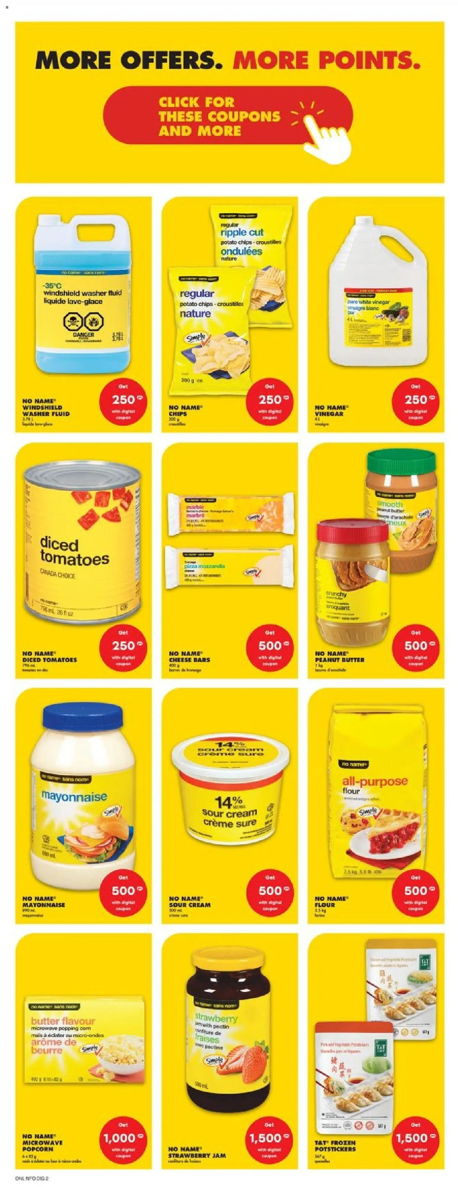 No Frills flyer valid from 15.01.2026 | Page: 6 | Products: Cheese, Pizza, Pork, Tomatoes