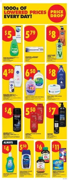 Preview of NIVEA BODY WASH 500 ml, DEODORANT ROLL-ON 50 ml or ANTIPERSPIRANT 51/52 g, selected varieties nettoyant pour le corps ou déodorant à bille ou antisudorifique from shop No Frills valid from 19.03.2026 | Page: 14
