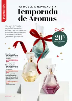 Vista previa de Mary Kay catálogo, nuevo folleto de la tienda, válido en México a partir del 01.11.2025 | Página: 37 | Productos: Perfume