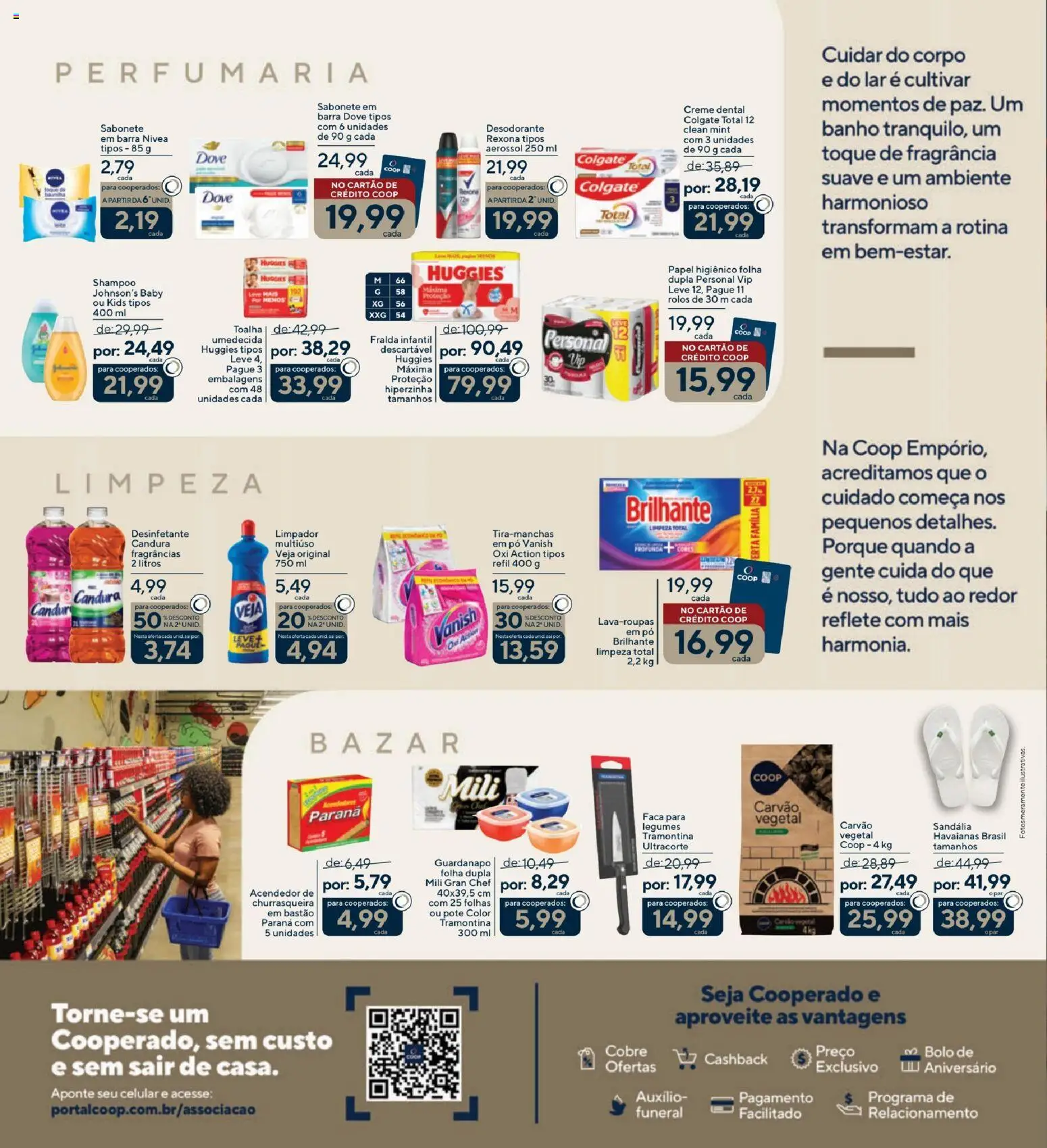 Coop Folheto - válido de 06.01.2026 | Página: 4 | Produtos: Desodorante, Sabonete, Vanish, Papel higiênico