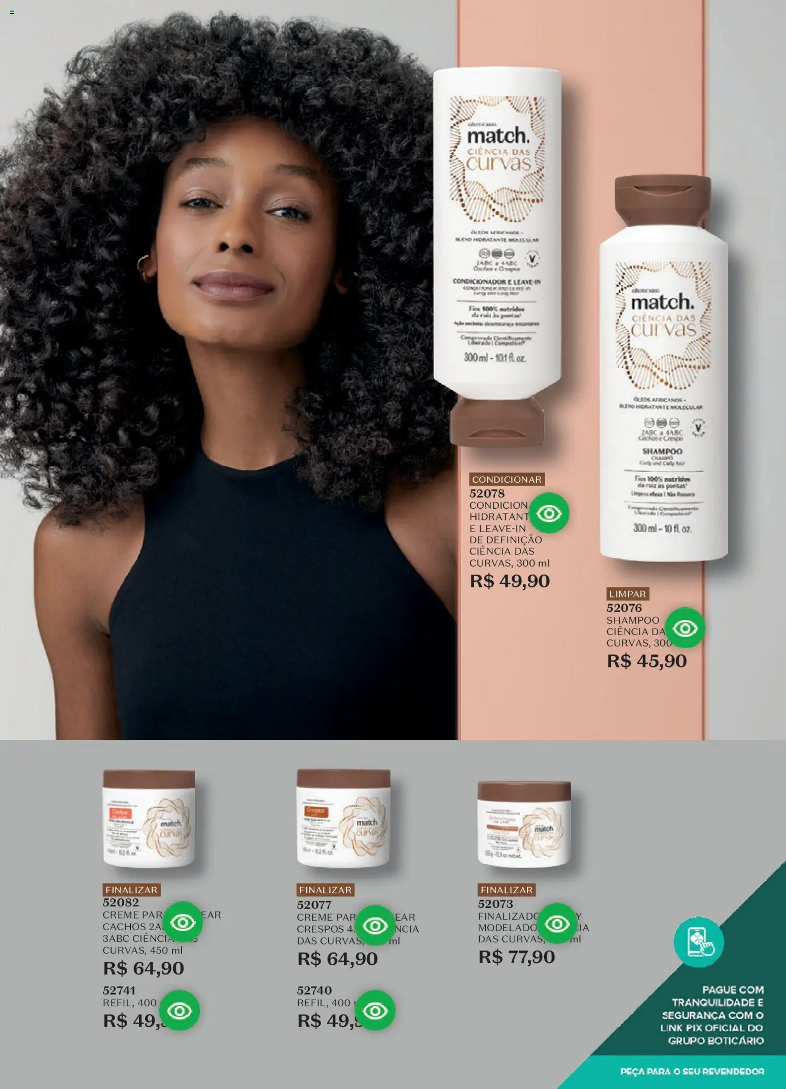 O Boticário Folheto - válido de 26.12.2025 | Página: 179 | Produtos: Shampoo, Condicionador, Creme