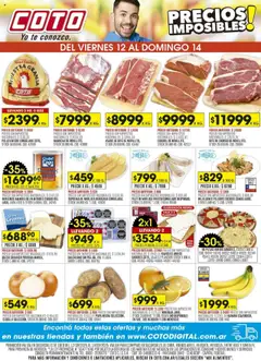Vista previa Coto - Precios Imposibles válido desde el 12.09.2025