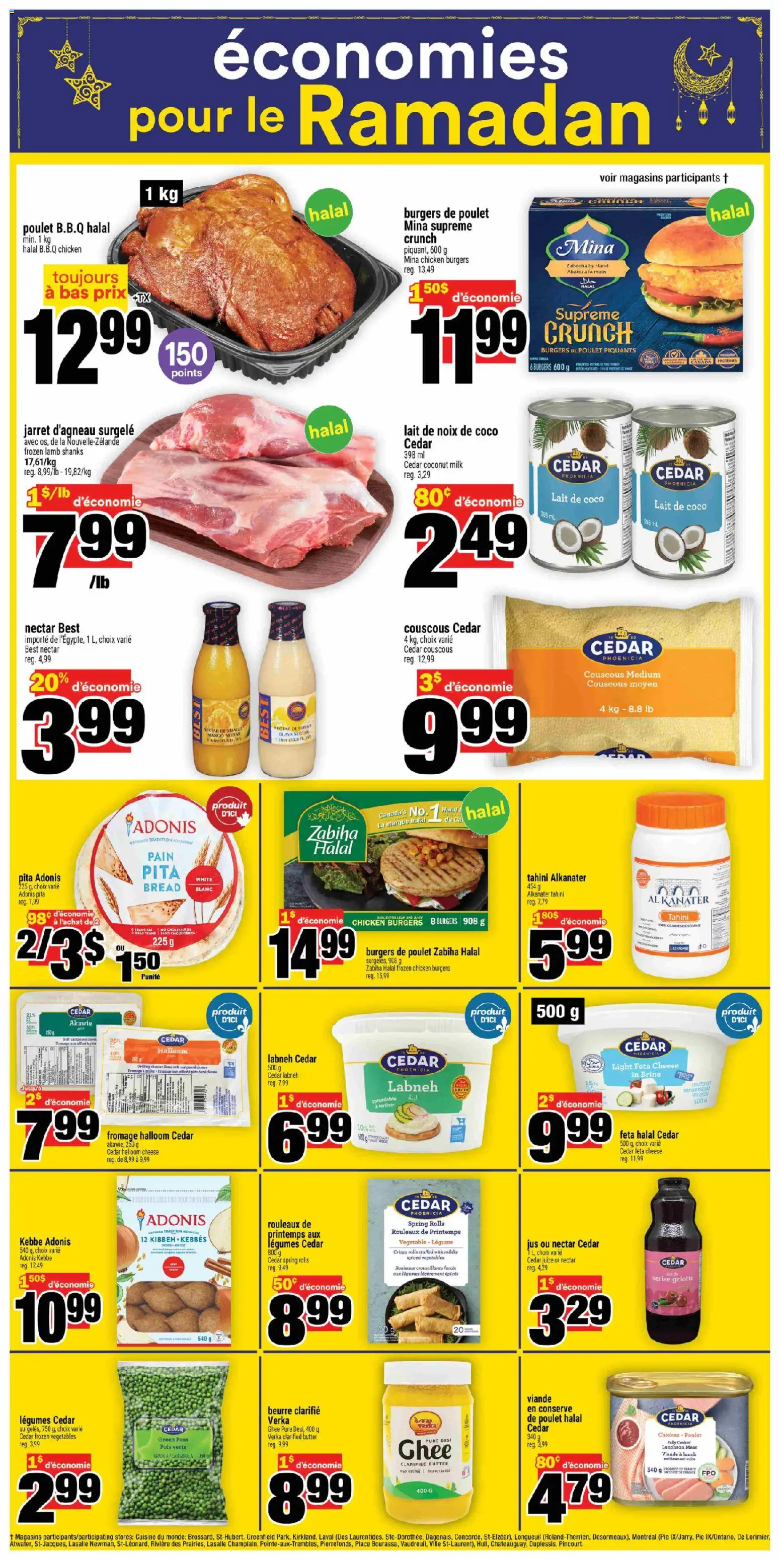 Super C flyer valid from 26.02.2026 | Page: 4 | Products: Milk, Butter, Juice, Chicken