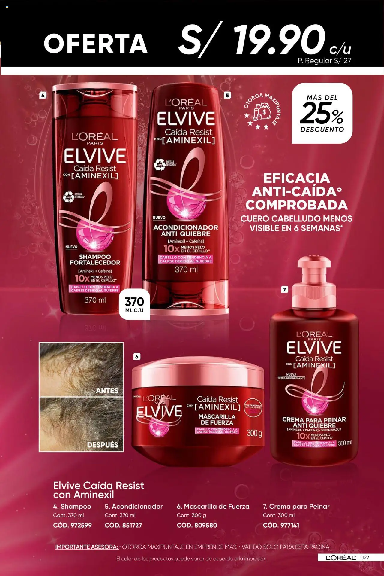 Catálogo Azzorti válido desde 28.07.2025 | Página: 129 | Productos: Shampoo, Acondicionador, Crema