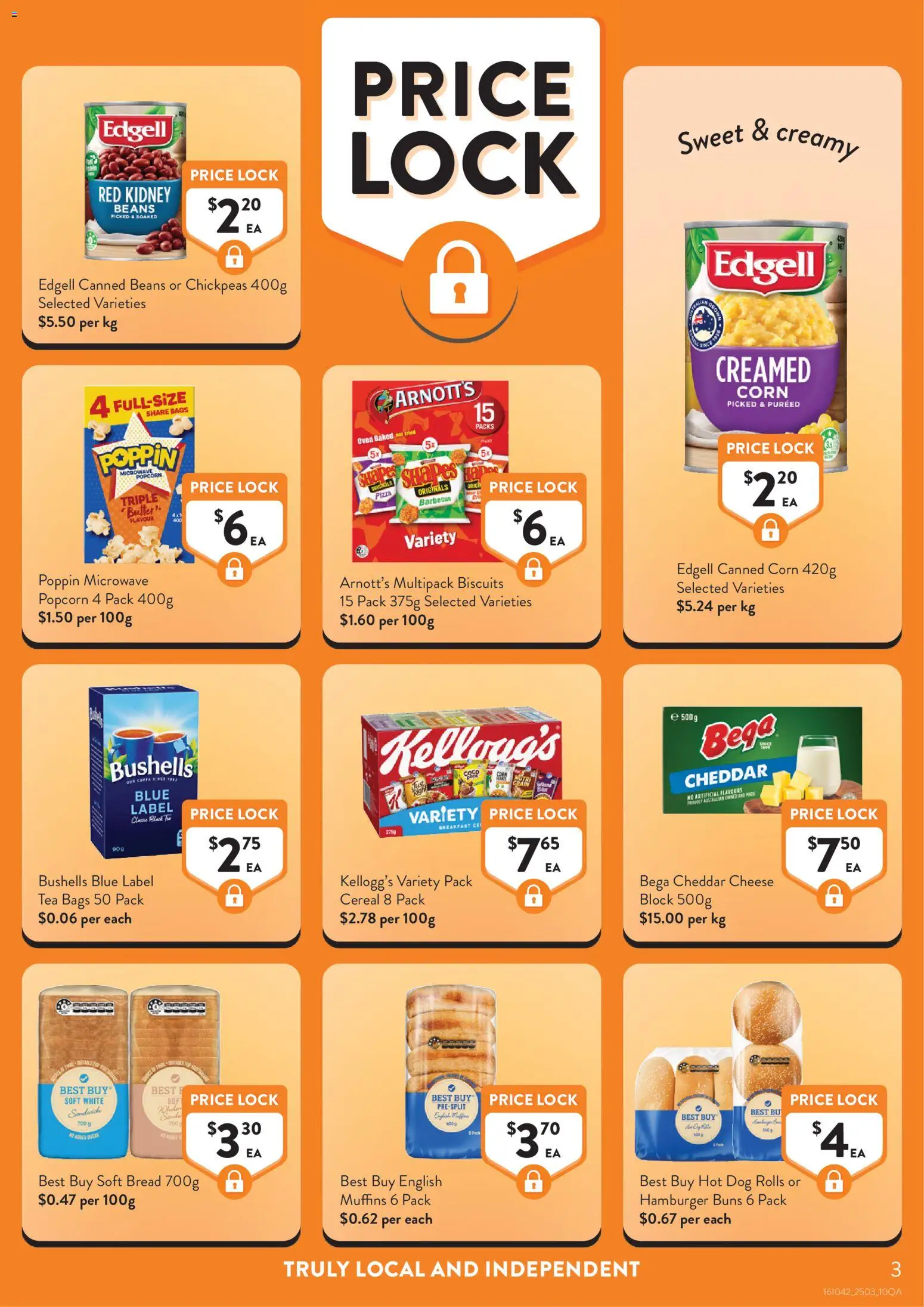 Foodworks catalogue - valid from 25.03.2026 | Page: 3 | Products: Cheese, Muffins, Oven, Microwave