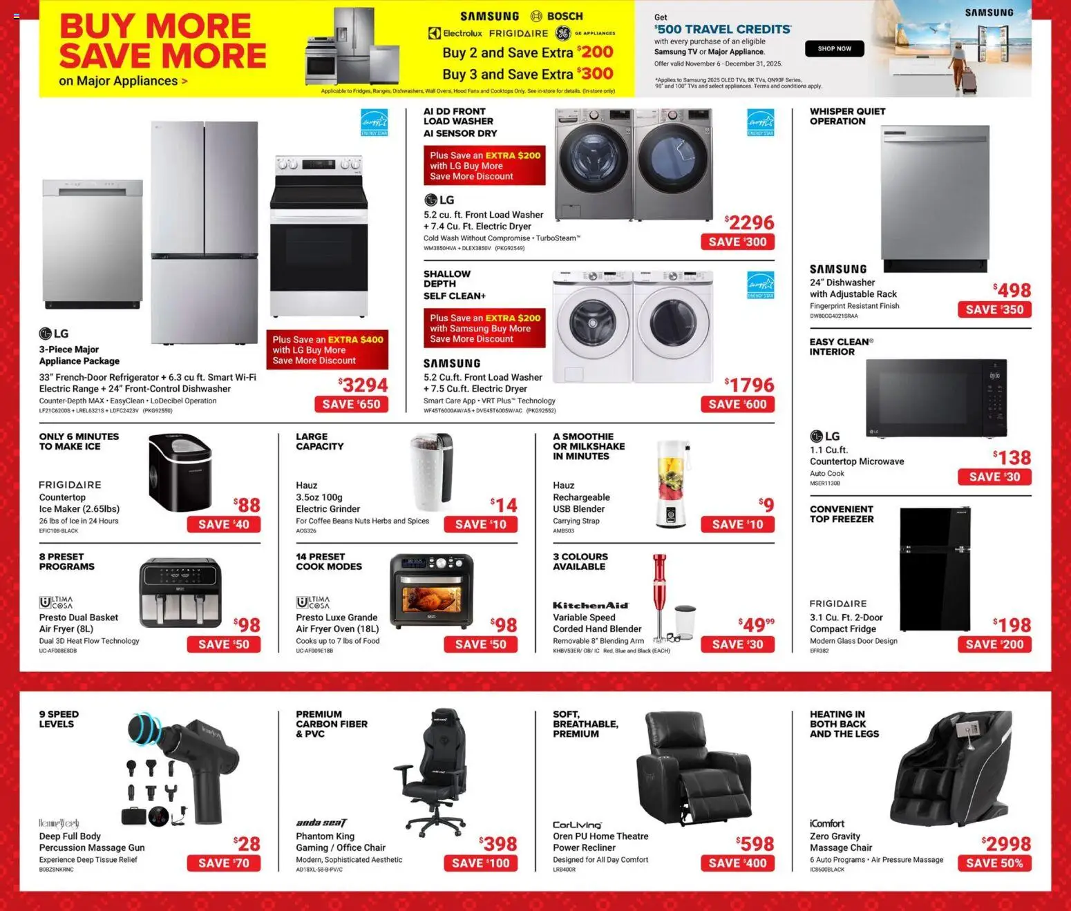 Visions flyer valid from 12.12.2025 | Page: 9 | Products: Dryer, Oven, Grinder, Coffee