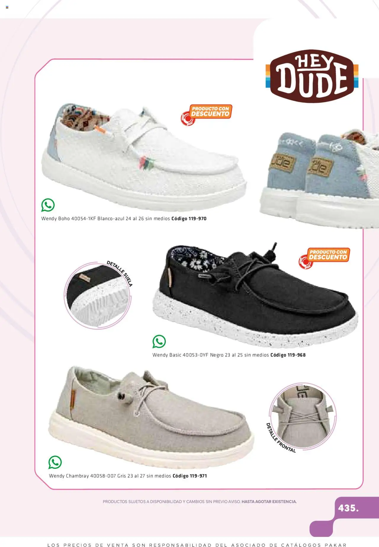 Nuevas ofertas de SC Pakar válidas en toda la República Mexicana desde el 06.03.2025. ¡Encuentra las mejores ofertas en SC Pakar catálogo Women! | Página: 435