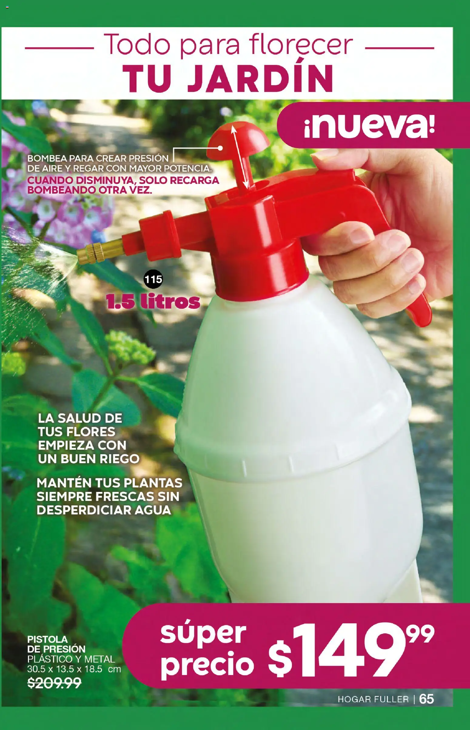 Nuevas ofertas de Fuller válidas en toda la República Mexicana desde el 21.01.2026. ¡Encuentra las mejores ofertas en Fuller campaña 21 2026! | Página: 65 | Productos: Agua