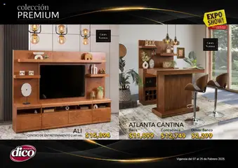 Nuevas ofertas de Muebles Dico válidas en toda la República Mexicana desde el 06.02.2025. ¡Encuentra las mejores ofertas en Muebles Dico catálogo Exposhow Premium! | Página: 54