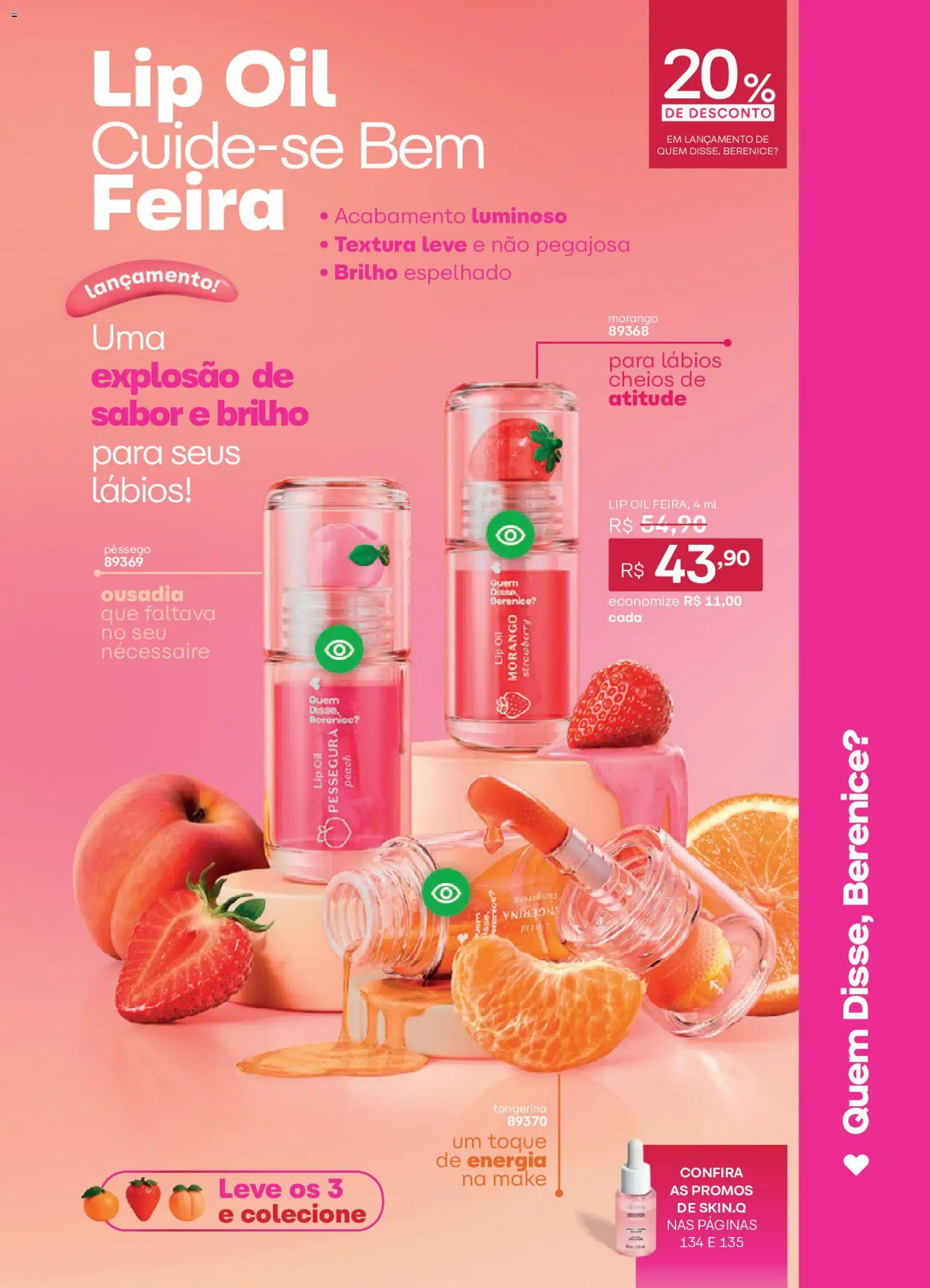 O Boticário Folheto - válido de 02.03.2026 | Página: 122 | Produtos: Pêssego, Necessaire