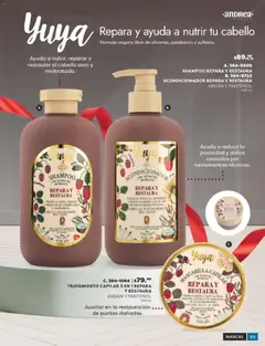 Vista previa de Andrea catálogo Beauty, nuevo folleto de la tienda, válido en México a partir del 31.10.2025 | Página: 99 | Productos: Aceite, Acondicionador