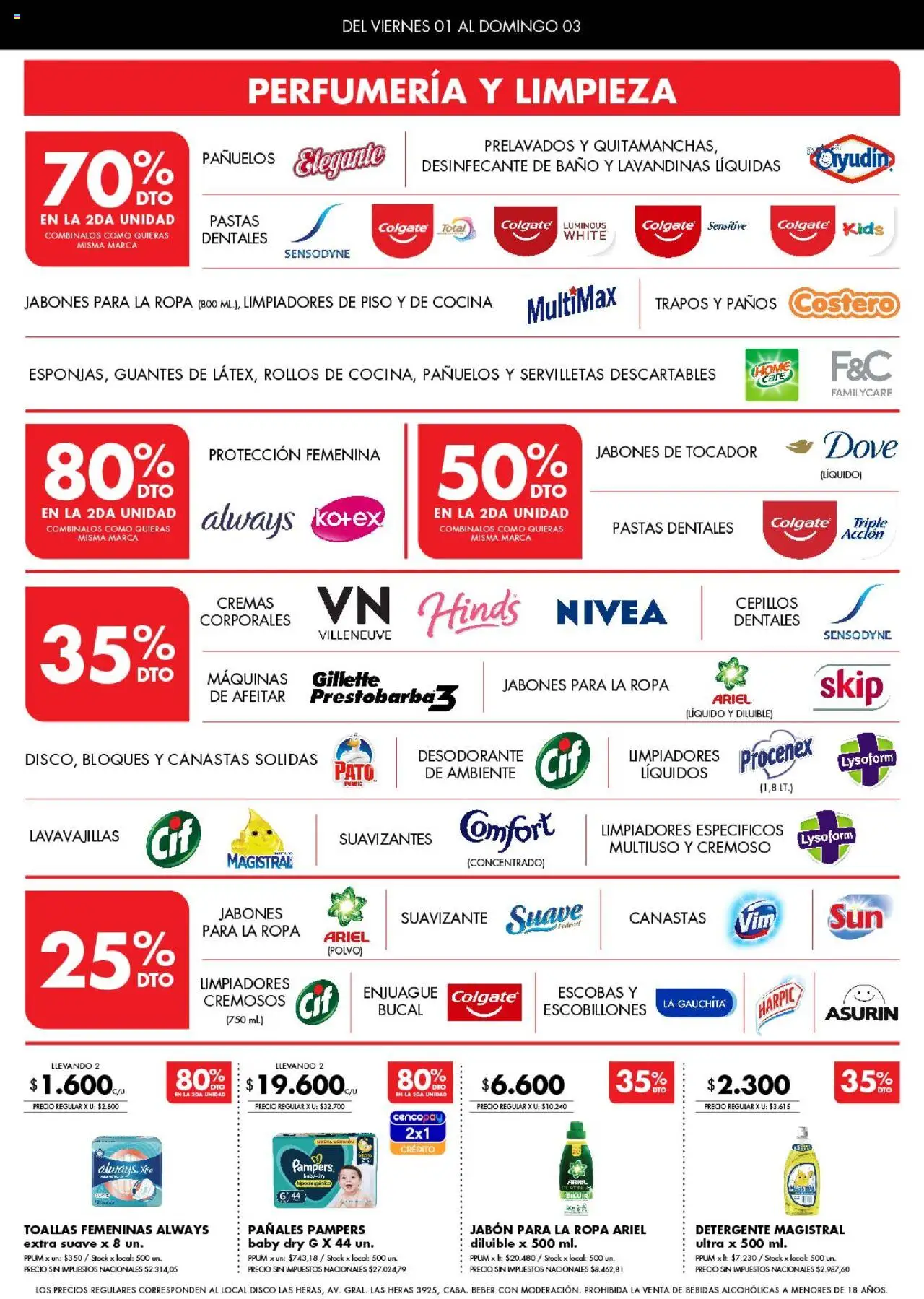 Disco ofertas │ válido desde el 01.08.2025 | Página: 6 | Productos: Toallas, Baño, Polvo, Jabón