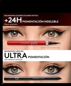 Catálogo Ésika Campaña 7 válido desde el 18.04.2026 | Página: 56 | Productos: Delineador de ojos, Delineador, Plumón
