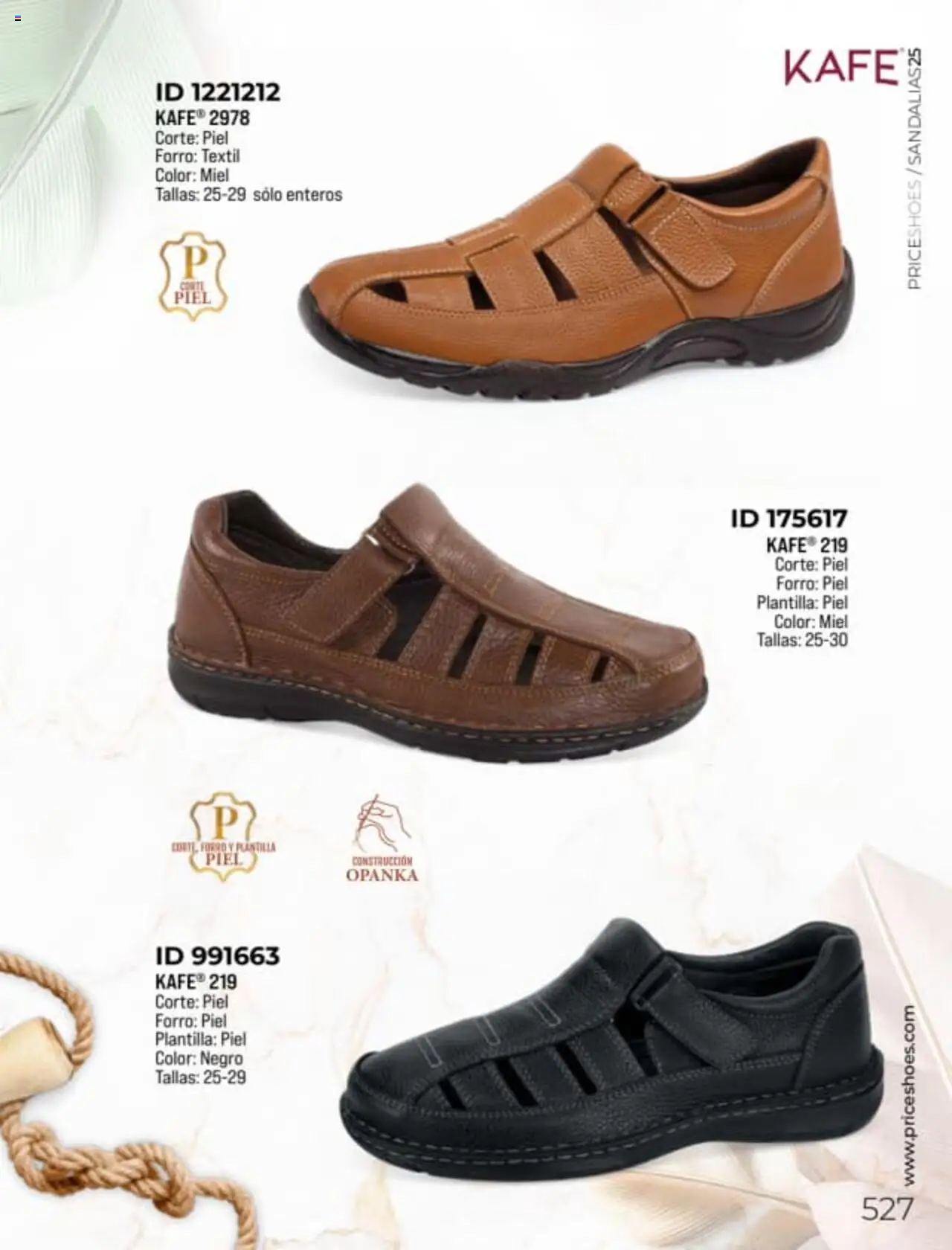 Nuevas ofertas de Price Shoes válidas en toda la República Mexicana desde el 27.01.2025. ¡Encuentra las mejores ofertas en Price Shoes catálogo Sandalias! | Página: 527
