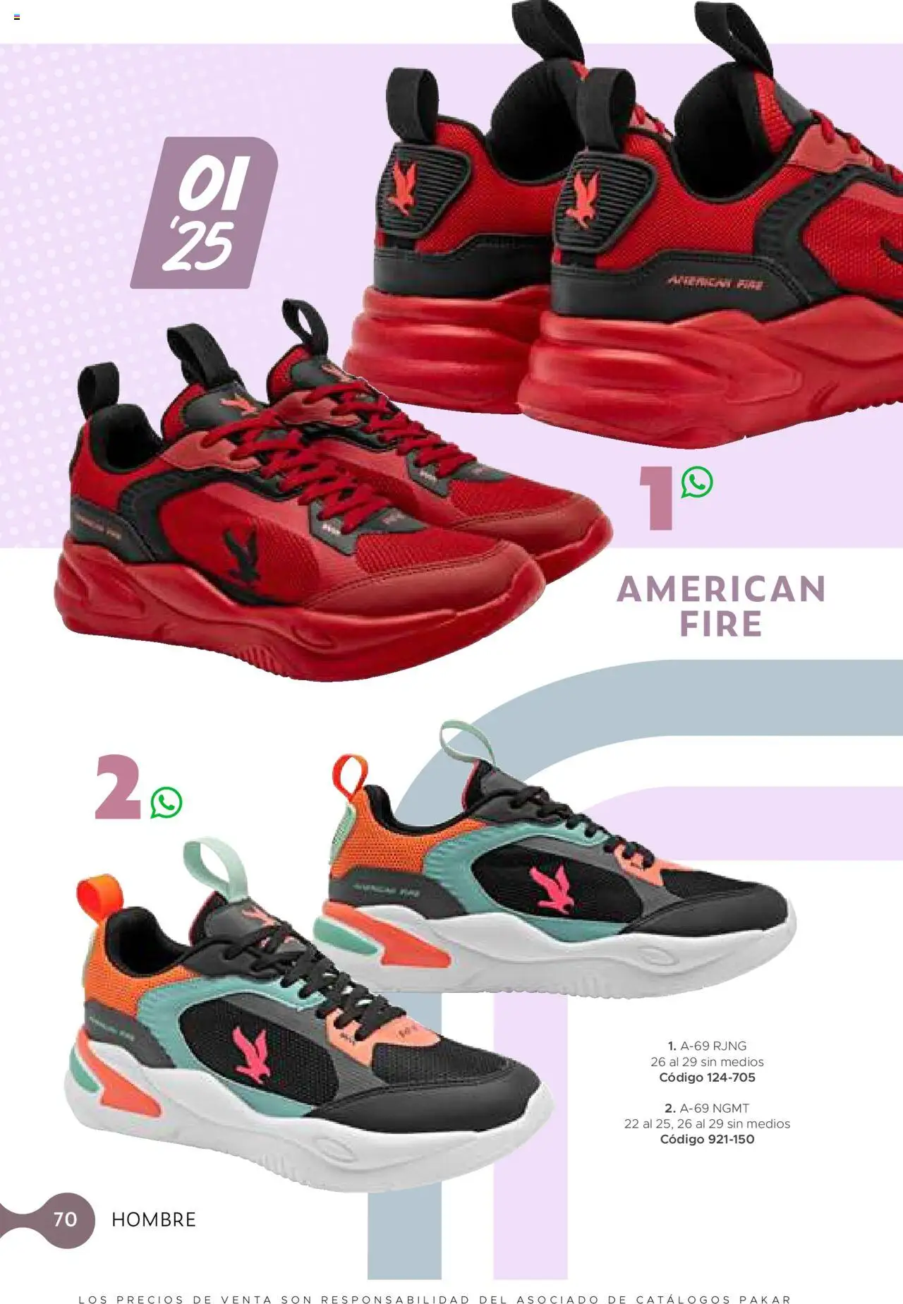 Nuevas ofertas de SC Pakar válidas en toda la República Mexicana desde el 24.07.2025. ¡Encuentra las mejores ofertas en SC Pakar - Catálogo Hombre otoño / invierno! | Página: 70