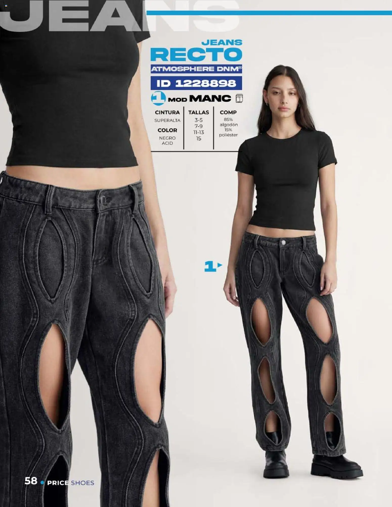 Nuevas ofertas de Price Shoes válidas en toda la República Mexicana desde el 05.02.2026. ¡Encuentra las mejores ofertas en Price Shoes catálogo Jeans! | Página: 58