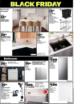 Preview of Rona Black Friday Flyer from shop Rona valid from 27.11.2025 | Page: 10 | Products: Refrigerator, Freezer, Shower