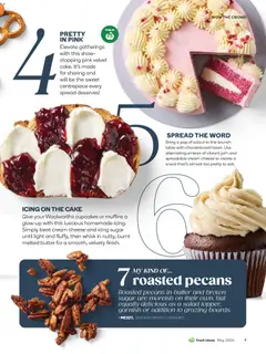 Preview of Woolworths Fresh Ideas magazine - valid from 01.05.2026 | Page: 7 | Products: Butter, Cheese, Muffins, Salad