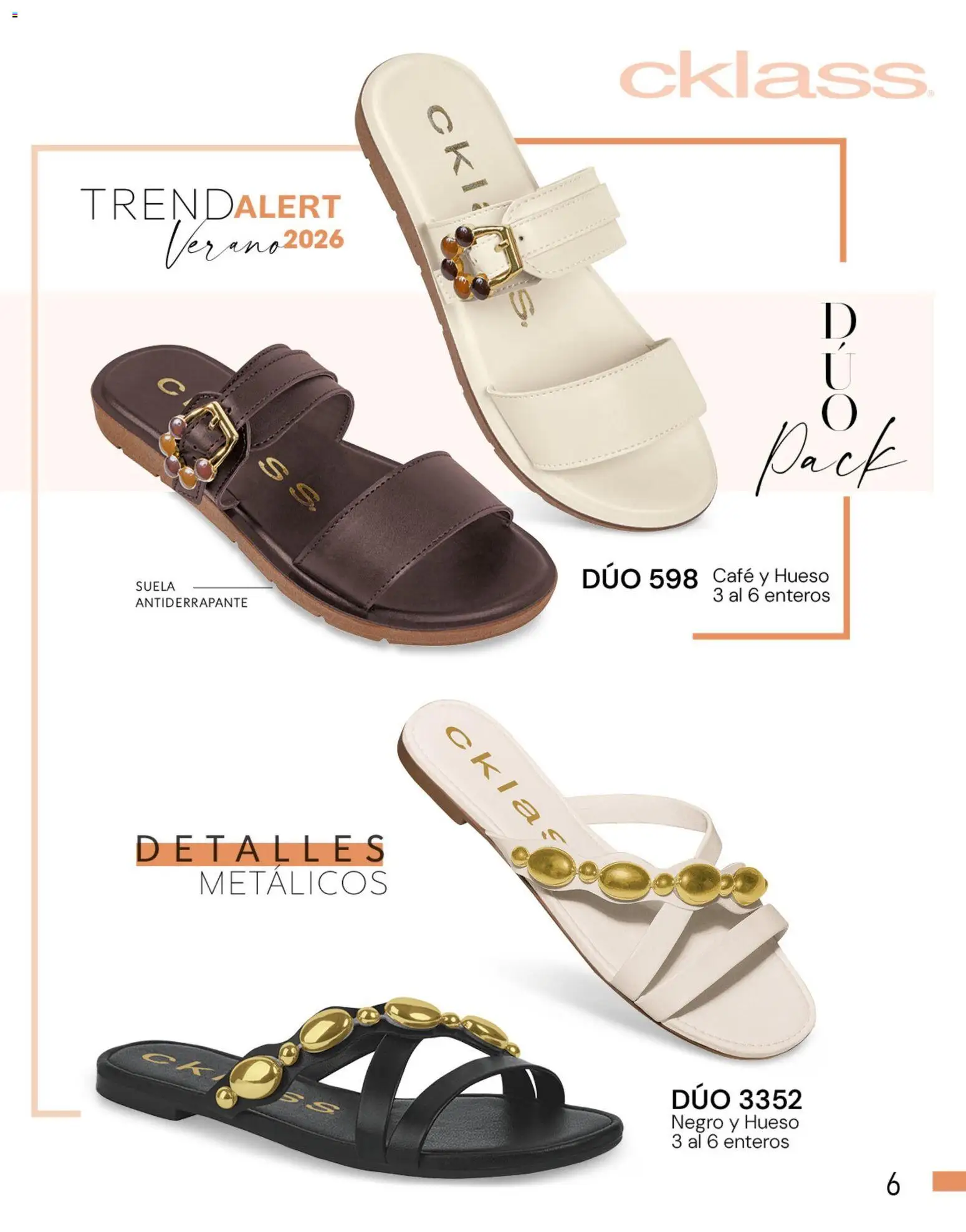 Nuevas ofertas de Cklass válidas en toda la República Mexicana desde el 05.03.2026. ¡Encuentra las mejores ofertas en Cklass catálogo Complemento Verano Ropa! | Página: 238 | Productos: Café