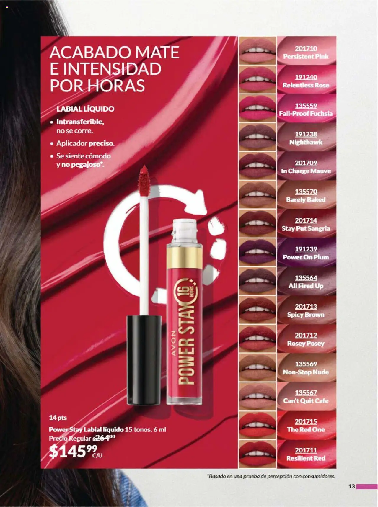 Nuevas ofertas de AVON válidas en toda la República Mexicana desde el 09.08.2025. ¡Encuentra las mejores ofertas en AVON - Campaña 13 2025! | Página: 20 | Productos: Café, Mate