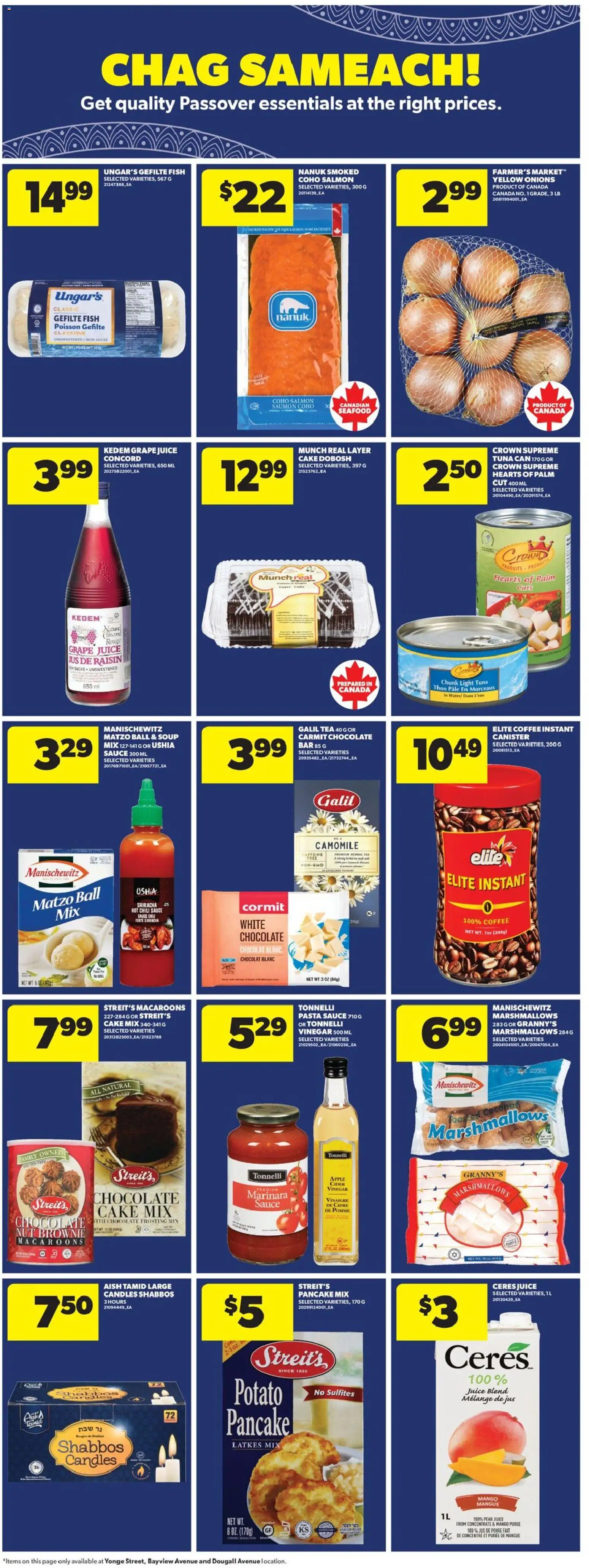 Real Canadian Superstore flyer valid from 19.03.2026 | Page: 29 | Products: Fish, Tea, Pasta, Chocolate