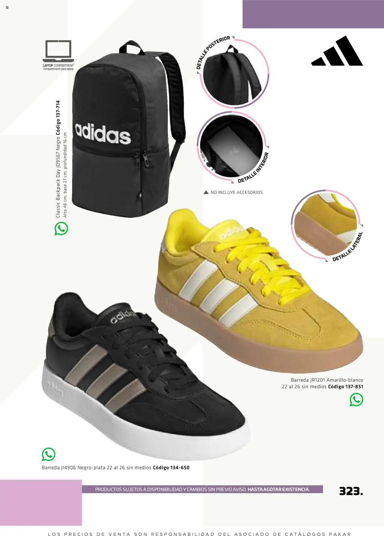 Nuevas ofertas de SC Pakar válidas en toda la República Mexicana desde el 29.08.2025. ¡Encuentra las mejores ofertas en SC Pakar - Catálogo Otoño Women! | Página: 323