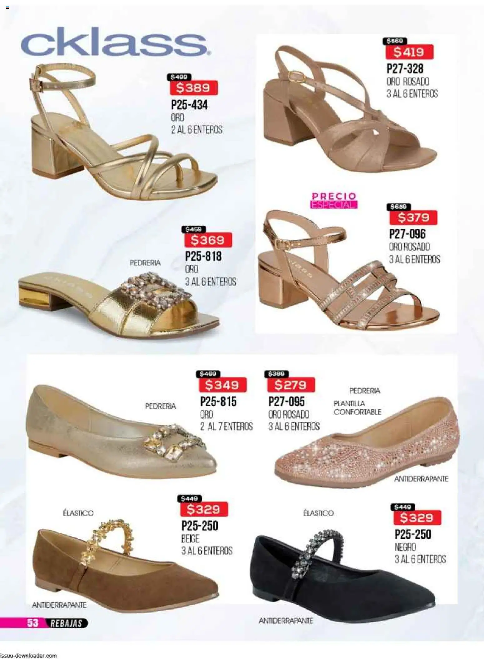 Nuevas ofertas de Cklass válidas en toda la República Mexicana desde el 31.10.2025. ¡Encuentra las mejores ofertas en Cklass catálogo Super Rebajas Ropa! | Página: 417