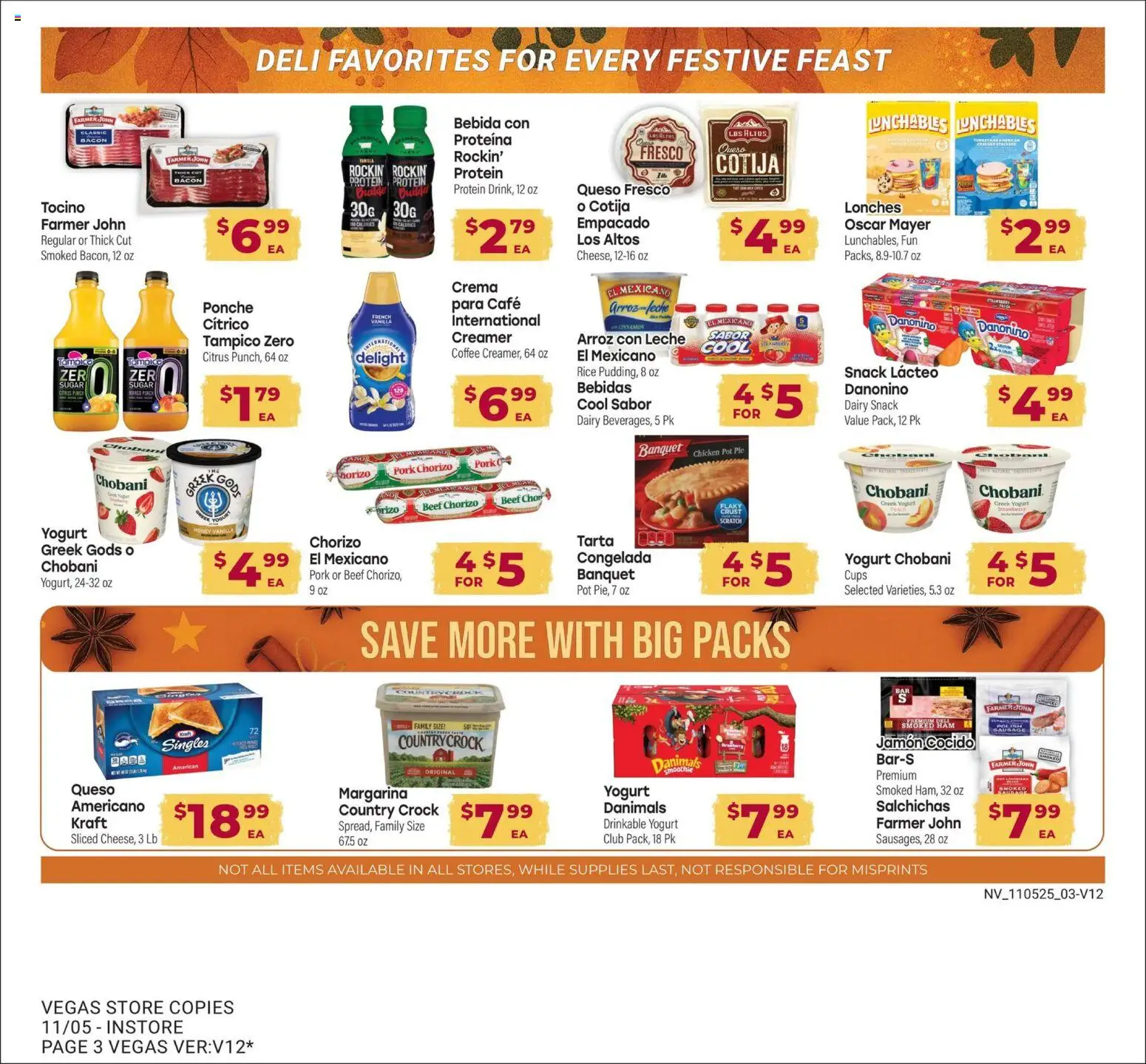 Cardenas November Savings Guide - valid from 05.11.2025 | Page: 3 | Products: Coffee, Ham, Beef, Sausage