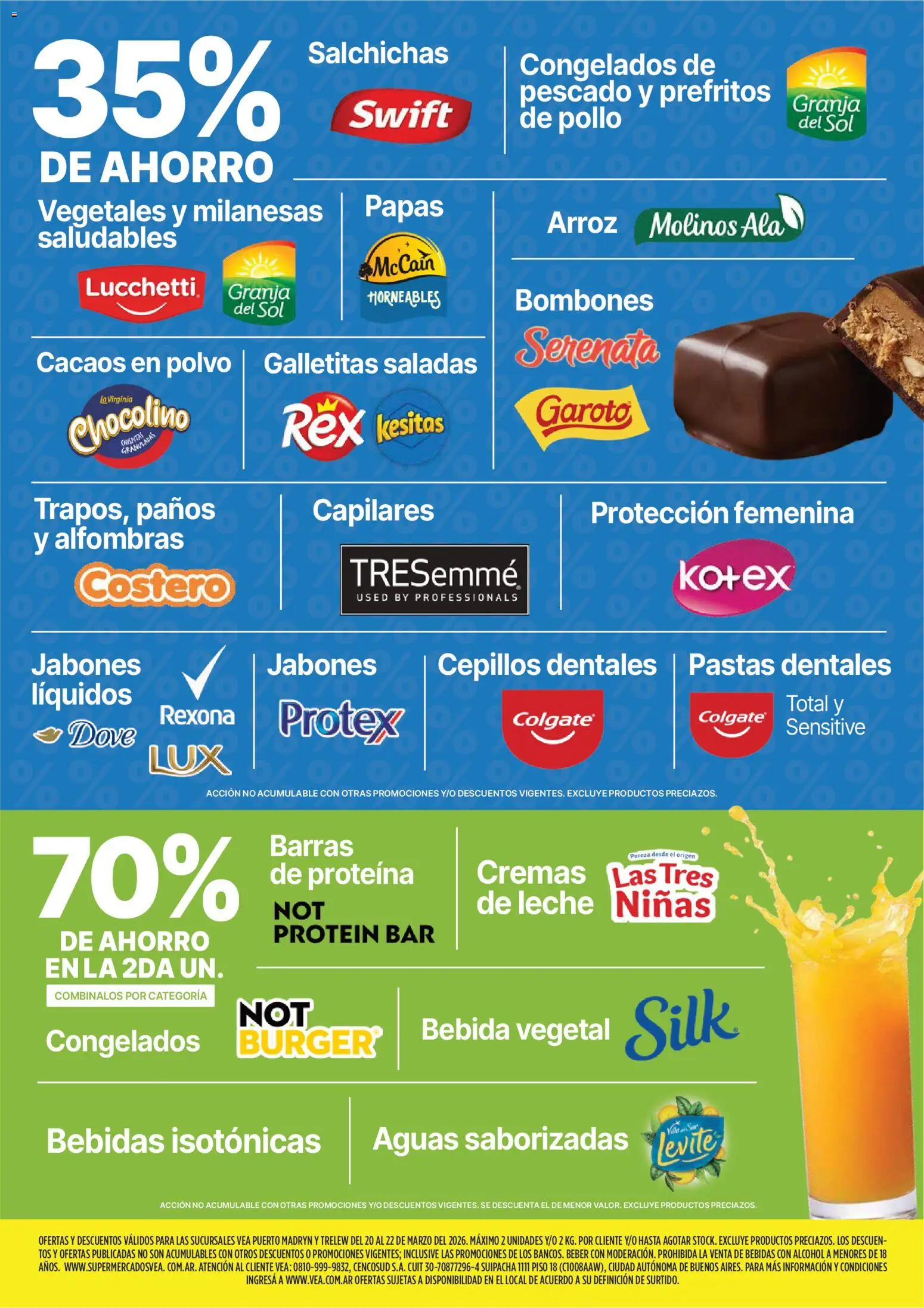 Vea - Ofertas fin de semana Chubut │ válido desde el 20.03.2026 | Página: 6