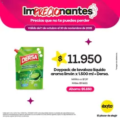 Éxito - Catálogo -  Vista previa de la revista de la tienda Éxito valido desde el 01.10.2025 | Página: 3 | Productos: Té, Limón