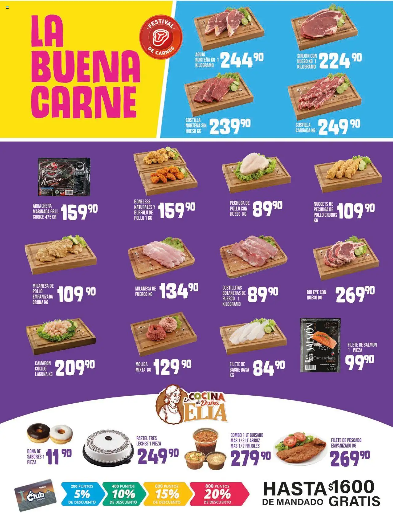 Nuevas ofertas de Alsuper válidas en toda la República Mexicana desde el 01.08.2025. ¡Encuentra las mejores ofertas en Alsuper - Folleto - Laguna! | Página: 2 | Productos: Pollo, Milanesa, Pastel, Cocina