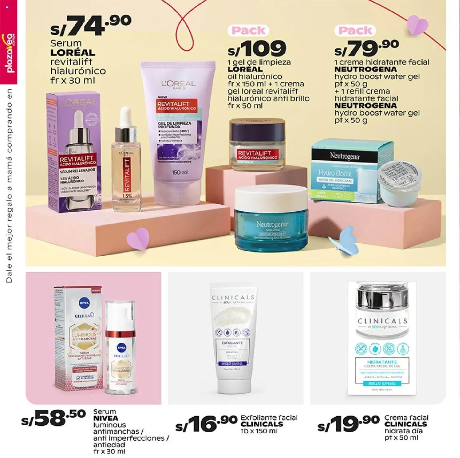 Catálogo Plaza Vea válido desde 27.04.2026 | Página: 12 | Productos: Exfoliante, Crema