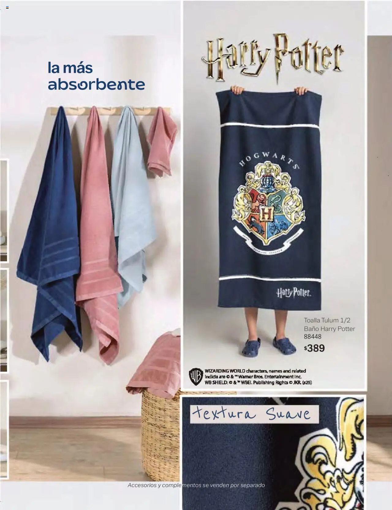 Nuevas ofertas de Vianney válidas en toda la República Mexicana desde el 24.01.2025. ¡Encuentra las mejores ofertas en Vianney catálogo Chavos! | Página: 169 | Productos: Toalla, Baño