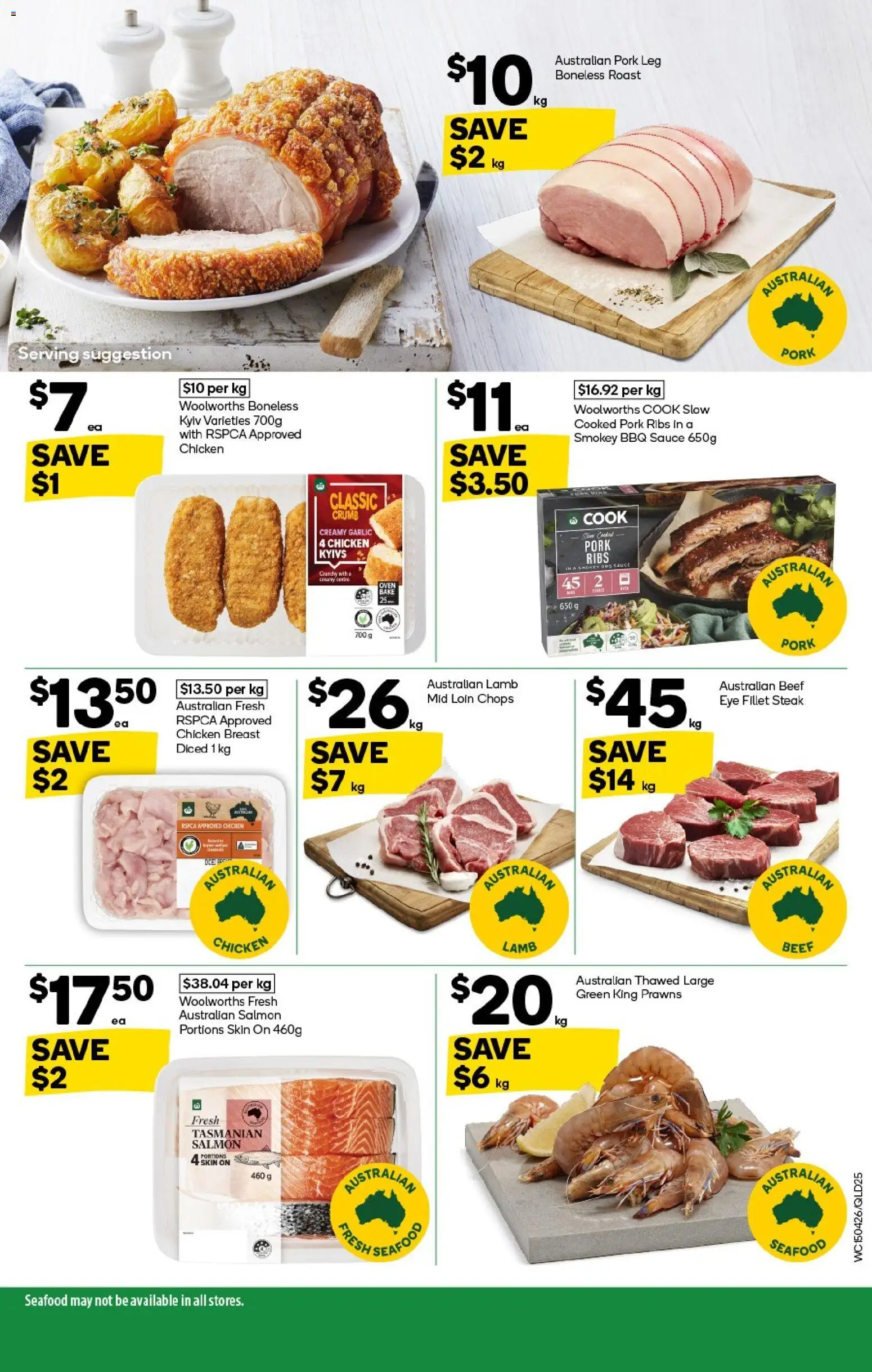 Woolworths catalogue - valid from 15.04.2026 | Page: 25 | Products: Sauce, Seafood, Garlic, Oven