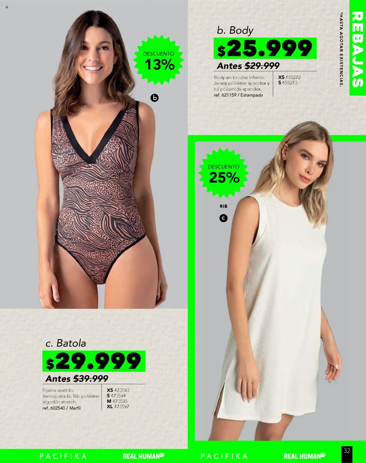 Pacifika revista - valida desde el 16.06.2025 | Página: 211 | Productos: Algodón, Body, Pijama