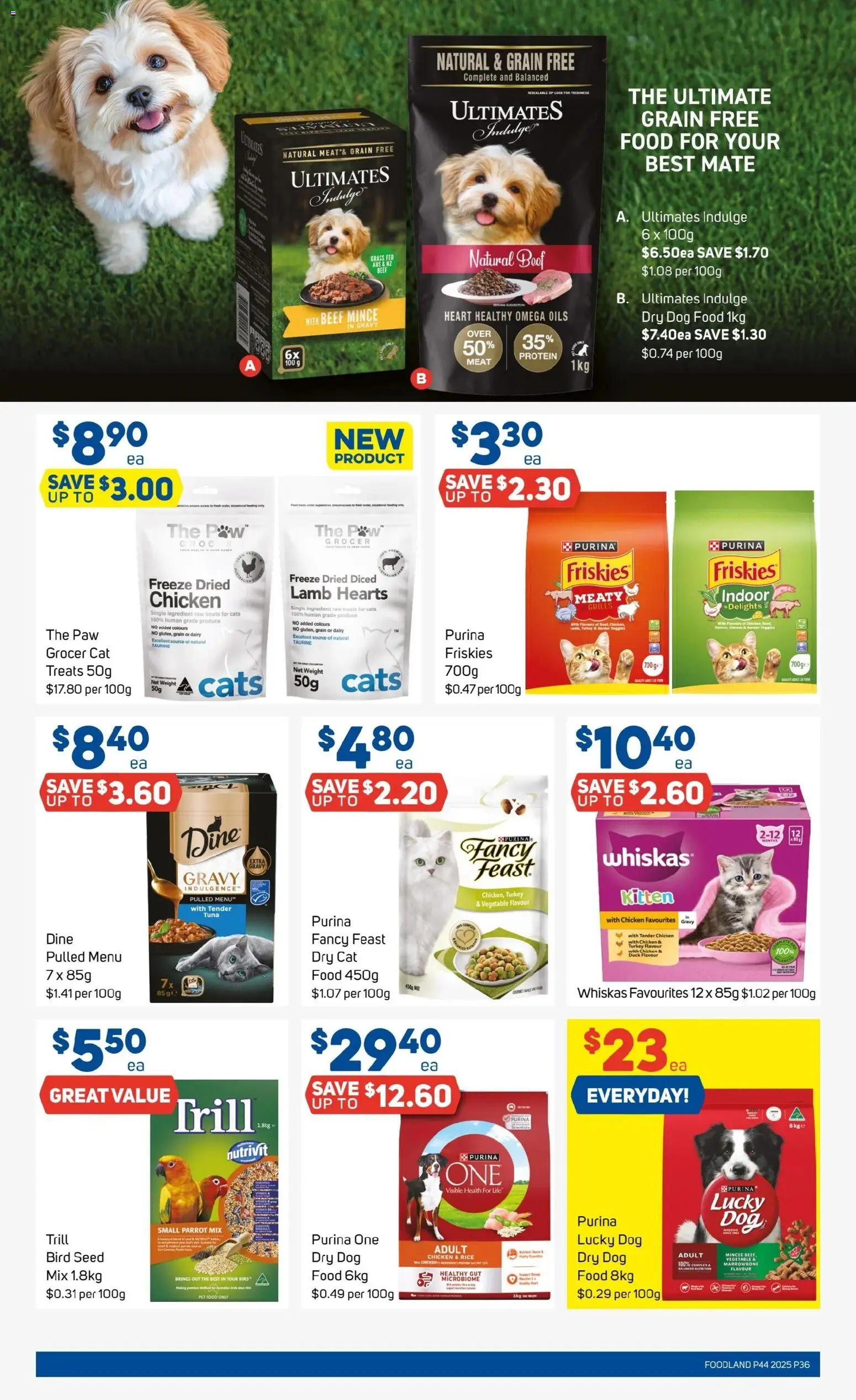 Foodland catalogue - valid from 29.09.2025 | Page: 36 | Products: Rice, Dog food, Turkey, Weight
