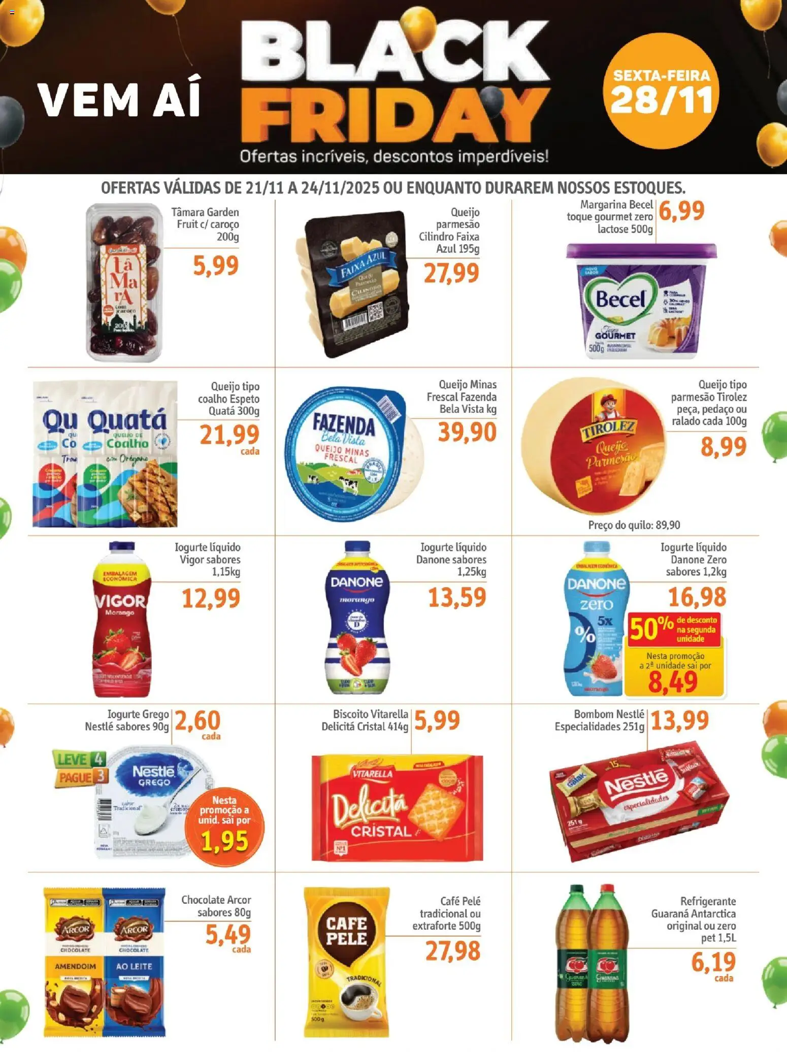 Sonda Folheto - válido de 21.11.2025 | Página: 2 | Produtos: Amendoim, Café, Orégano, Iogurte grego