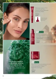 Vista previa de Yves Rocher campaña 16 2025, nuevo folleto de la tienda, válido en México a partir del 19.11.2025 | Página: 38 | Productos: Contorno de ojos, Serum, Contorno, Flexible