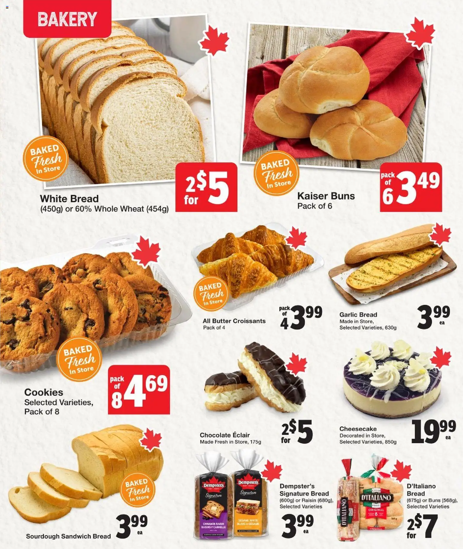 Quality Foods flyer valid from 19.03.2026 | Page: 7 | Products: Cookies, Bakery, Bread, Chocolate