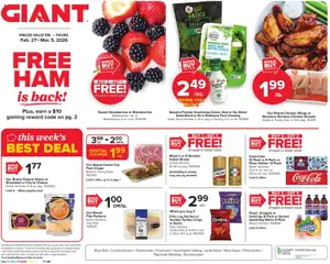 Preview of Giant weekly ads valid from 27.02.2026