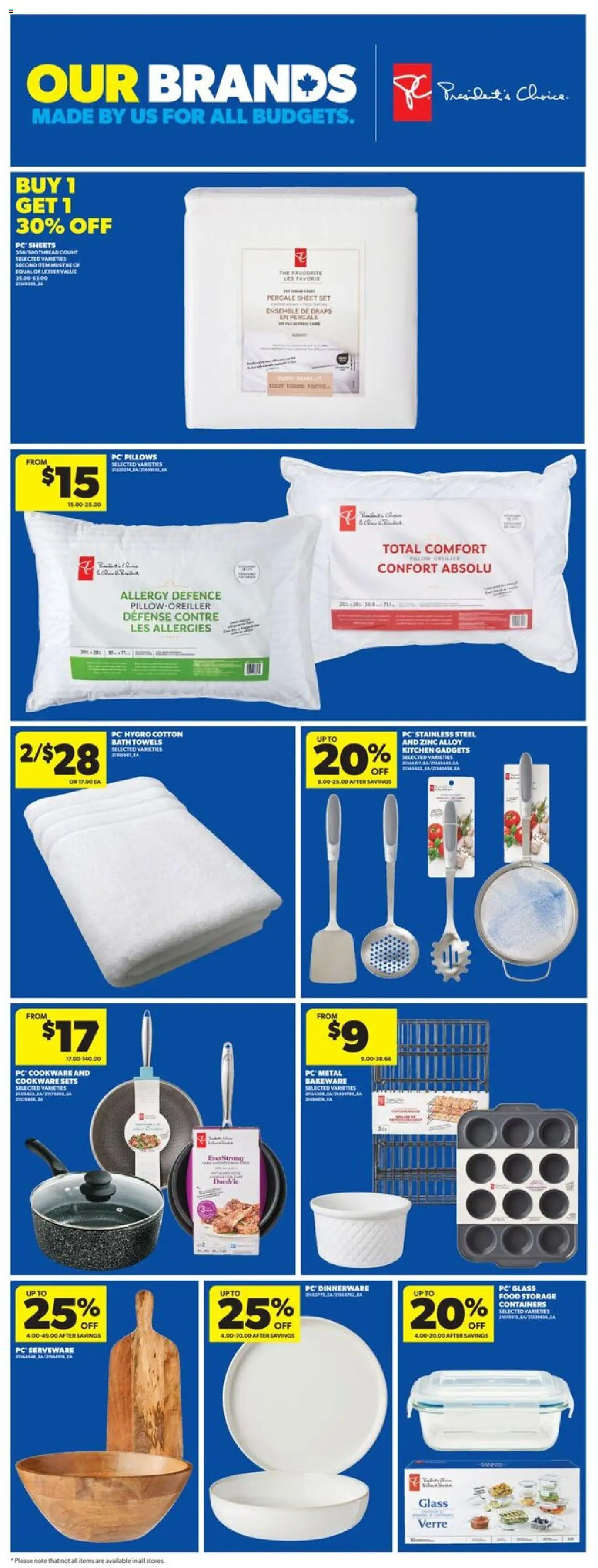 Real Canadian Superstore flyer valid from 09.10.2025 | Page: 31 | Products: PC, Bath