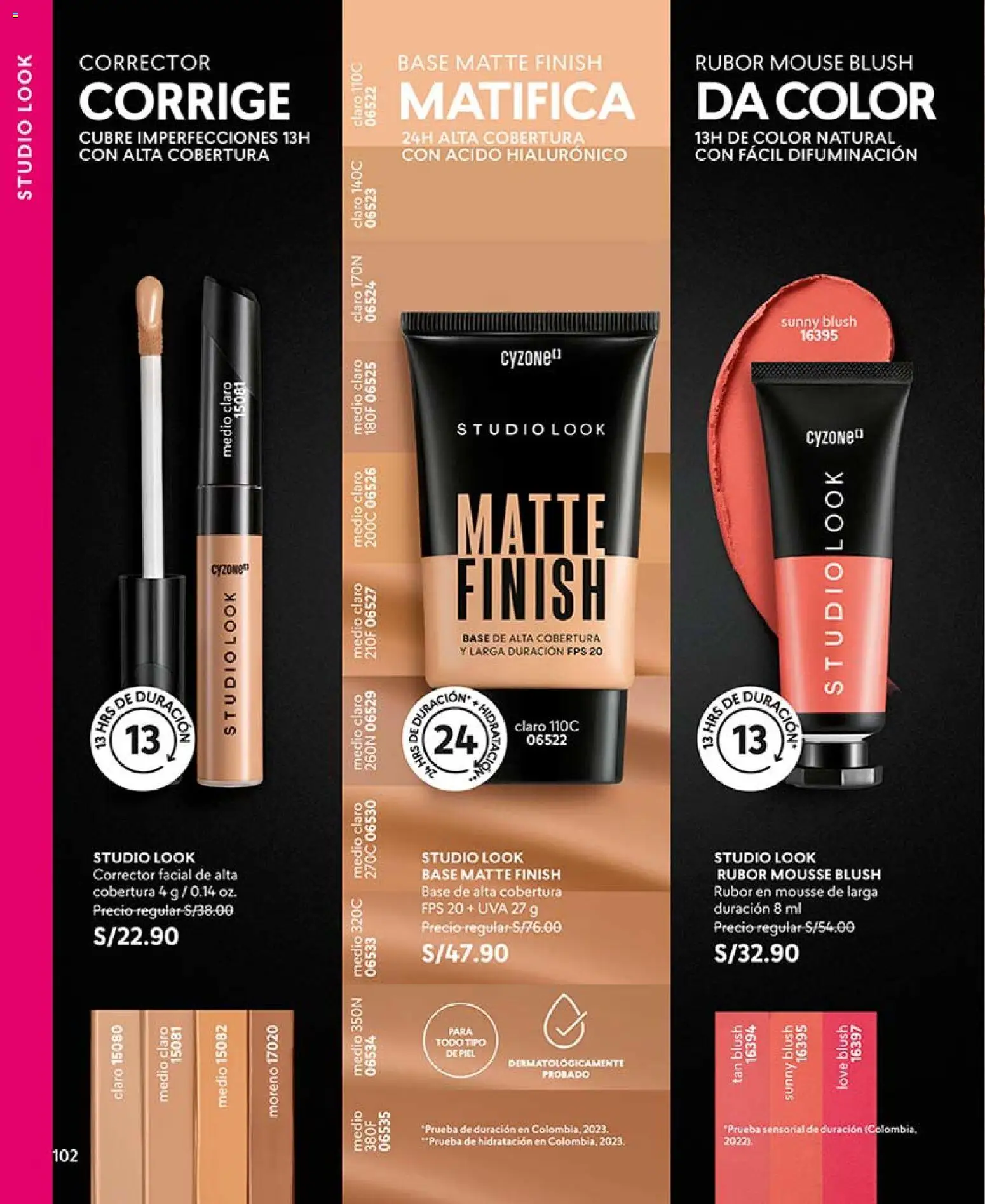 Catálogo CyZone válido desde 04.04.2026 | Página: 114 | Productos: Mouse, Corrector, Rubor