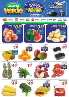 Comper - Ofertas Quarta Verde - Pré-Visualização do folheto da loja Comper, válido de 13.08.2025