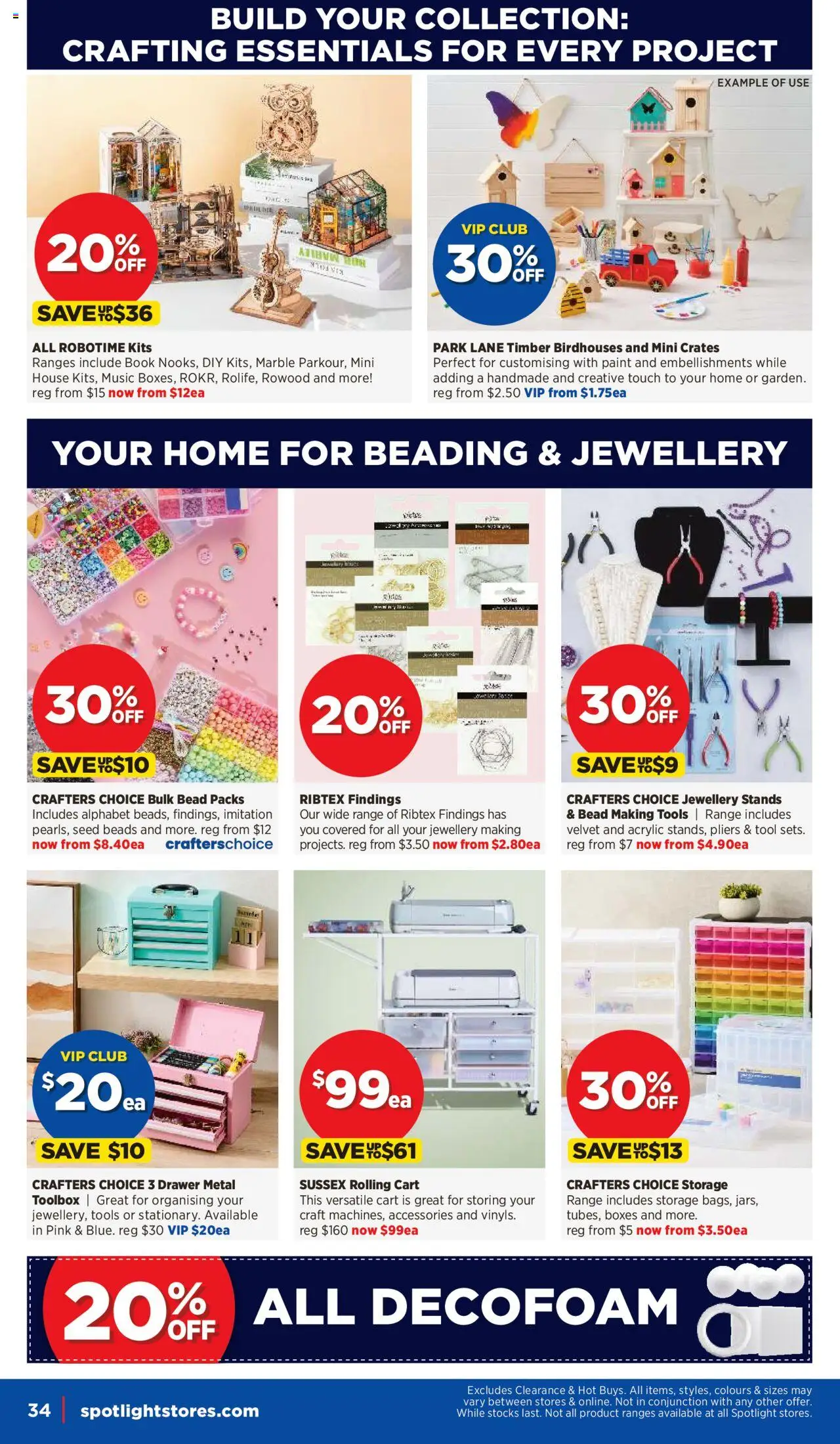 Spotlight catalogue - valid from 04.06.2025 | Page: 34 | Products: Drawer, Cart, Accessories, Tools